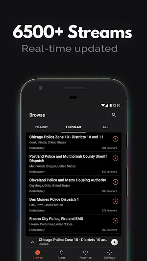 Police Scanner Screenshot 1