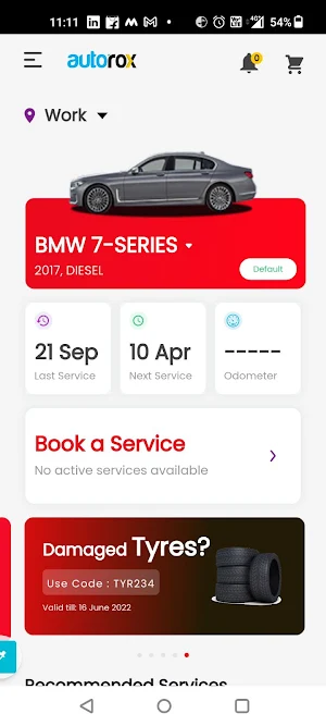 Autorox Customer App Screenshot 2