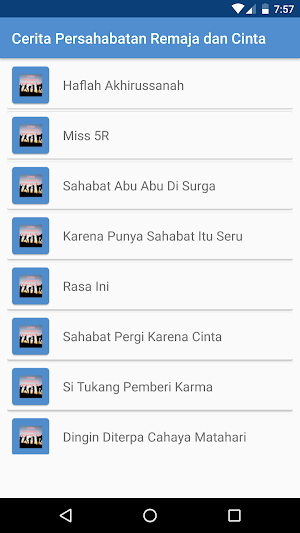 Cerita Persabahatan Remaja dan Cinta Screenshot 3