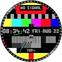 Animated No Signal 2 WatchFace