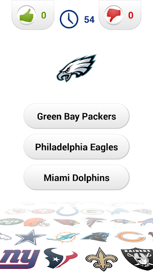 NFL Logo Quiz: Guess the Teams Screenshot 1