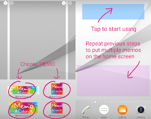 Sticky Memo Notepad *Colors* Screenshot 3