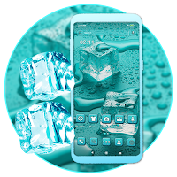Ice Cubes Mint Launcher Theme
