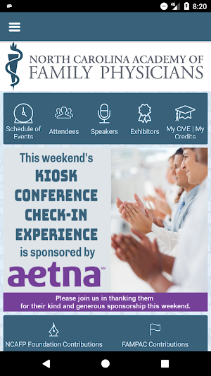 NCAFP CME Events App Screenshot 0