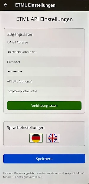 ETML Tool Management Screenshot 1