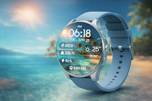 Ocean Paradise Watch Face Screenshot 2