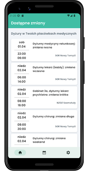 DyzurApp Screenshot 0
