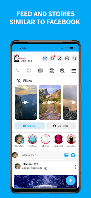 Jabburr-Social Media Super App Screenshot 3
