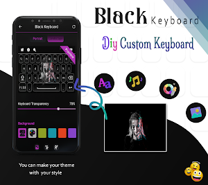 Black Keyboard Screenshot 2