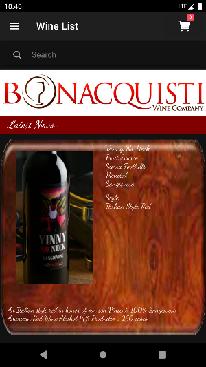 Bonacquisti Screenshot 1