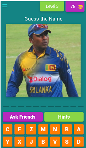 SriLanka Cricketer Quiz Screenshot 0