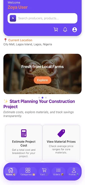 Zoya Procurement Screenshot 0