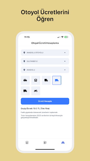 Yolda: Yakıt & Otoyol Masraf Screenshot 2