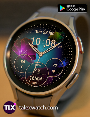Summer Time Combo Watch Face Screenshot 2
