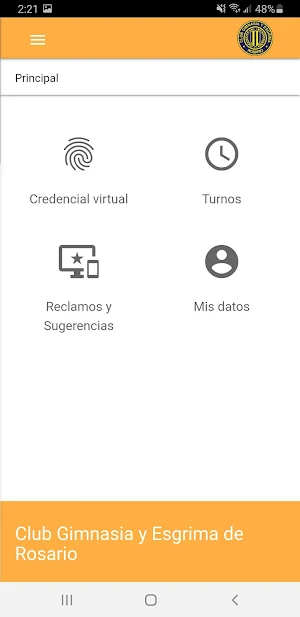 Club Gimnasia y Esgrima de Rosario Screenshot 1