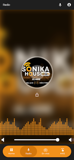 SONIKA RADIO Screenshot 1