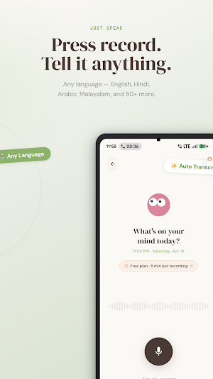 AI Diary - Mood Journal Screenshot 1