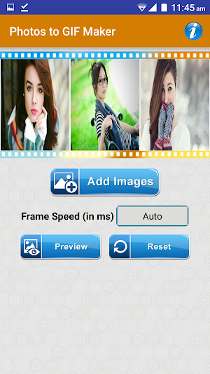 Photos to GIF Maker HD Quality Screenshot 0