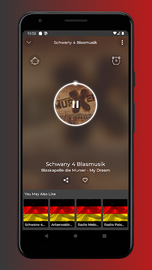Schwany 4 Blasmusik Radio App Screenshot 1