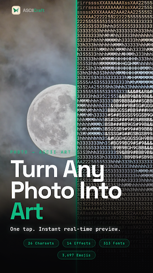 ASCIICraft: ASCII Art Maker Screenshot 0