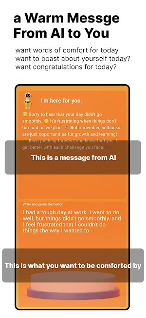 Emotional healing with AI Screenshot 0