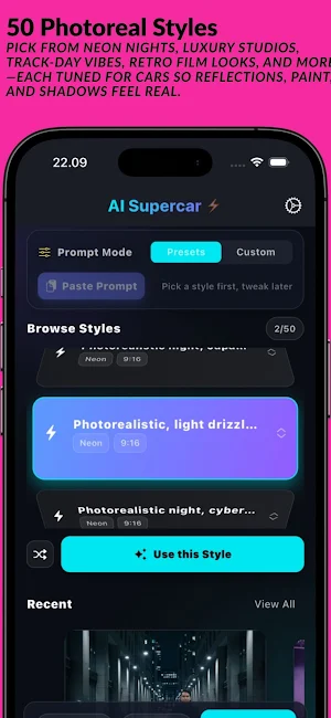 AI Supercar : Banana Realistic Screenshot 3