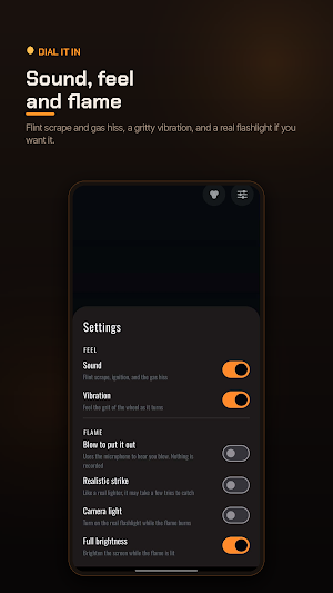 Lighter Simulator App Screenshot 3