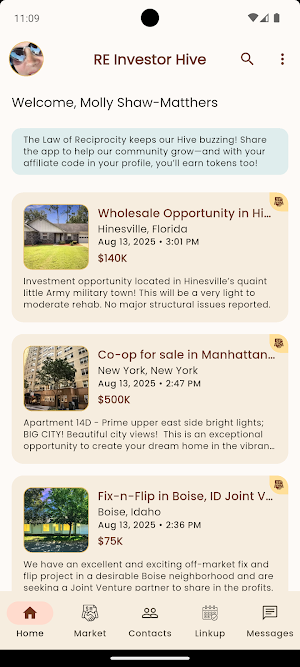 RE Investor Hive Screenshot 1