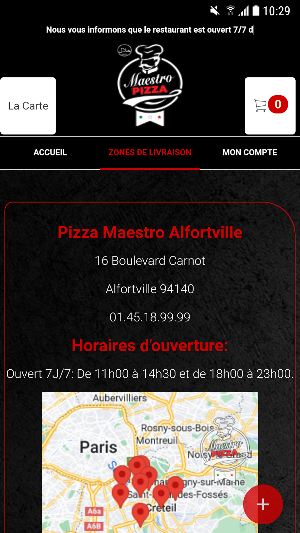 Pizza Maestro Alfortville Screenshot 3