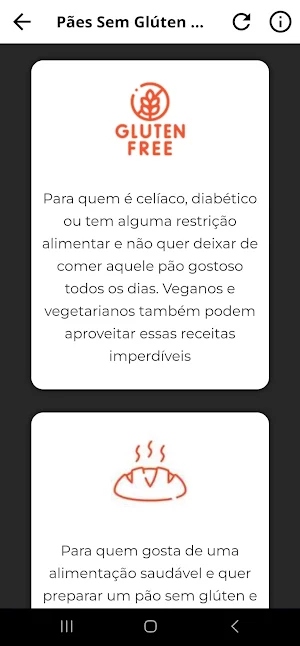 Pães Sem Glúten Perfeitos Screenshot 2