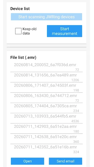 HMMeas Screenshot 0