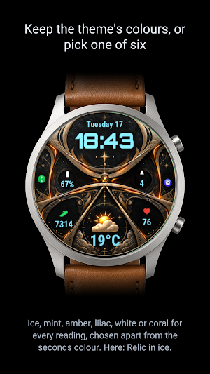 Signal Digital Watch Face Screenshot 3