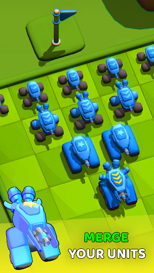 Battle Merge: Tanks & Drones Screenshot 0
