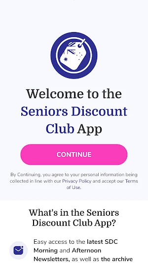 SDC App - For Aussies Over 60 Screenshot 0