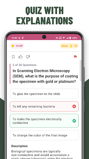 Histology Quiz Practice Screenshot 2