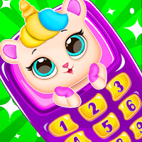 Unicorn pink toy phone