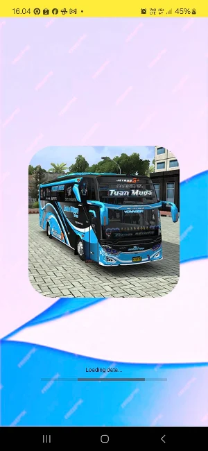 BUSSID Pariwisata Lampu Mata Screenshot 0