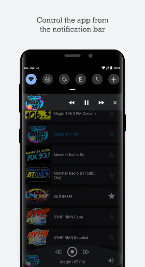 Philippine radio stations - Radyo Pinoy Screenshot 1