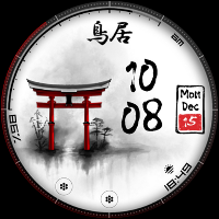 Torii Gate 鳥居 - digital art