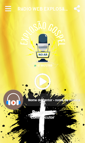 Rádio web explosão gospel Screenshot 1