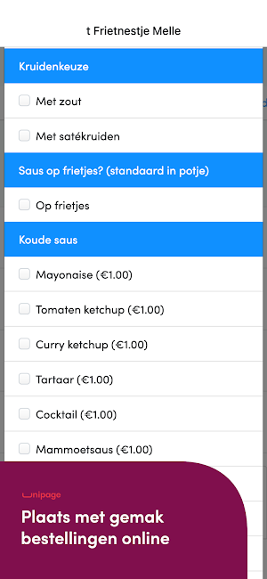 't Frietnestje Melle Screenshot 0