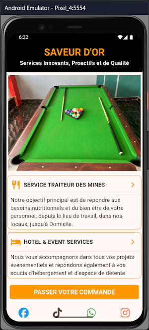 Saveur d'Or Screenshot 1
