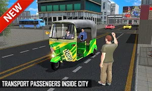 Off Road Tuk Tuk Auto Rickshaw Screenshot 0