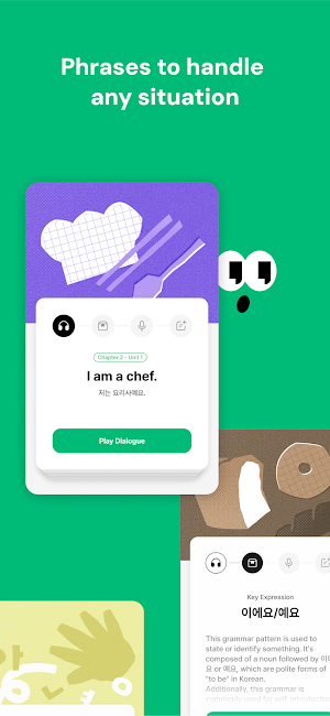 Seyo - Learn & Speak Korean Screenshot 1