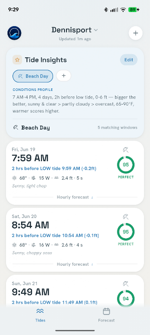 tideWatch Screenshot 1