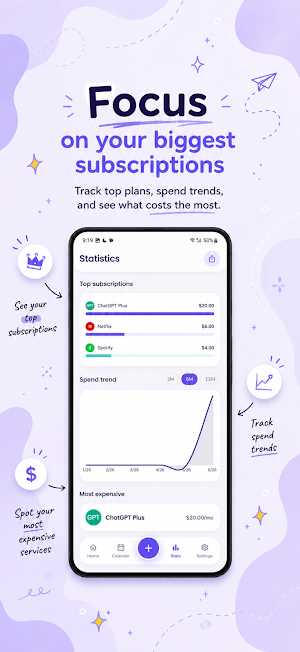 Coinslip: Subscription Tracker Screenshot 3