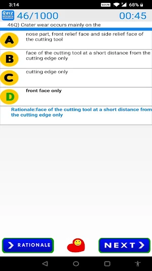 Basics of Mechanical Engineering Quiz Screenshot 3