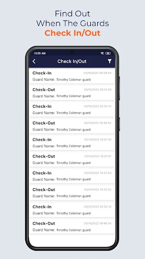GuardsPro Client App Screenshot 1