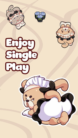 2 Player Games: Dog Cat Battle Screenshot 1