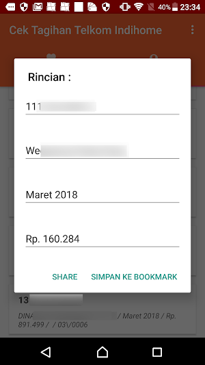 Cek Tagihan Telkom Indihome Screenshot 3